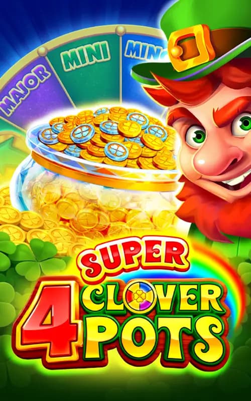 4 Super Clover Pots