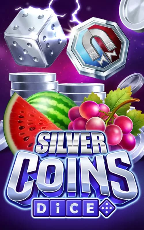 Silver Coins Dice