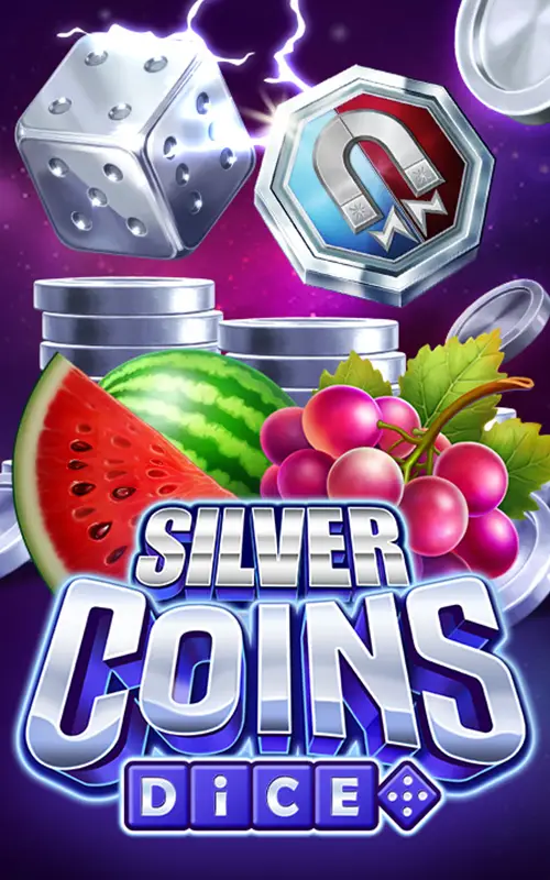Silver Coins Dice