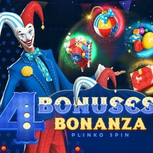 4 BONUSES BONANZA - PLINKO SPIN