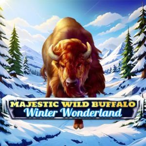 Majestic Wild Buffalo - Winter Wonderland