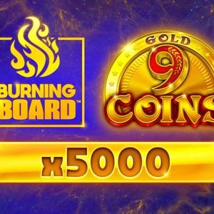 9 Coins Gold Burning Board™